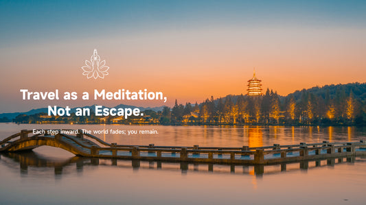 7-Day Putuo Mountain lakeside pagoda view, Zen meditation tour with Lotus & Jade Journeys