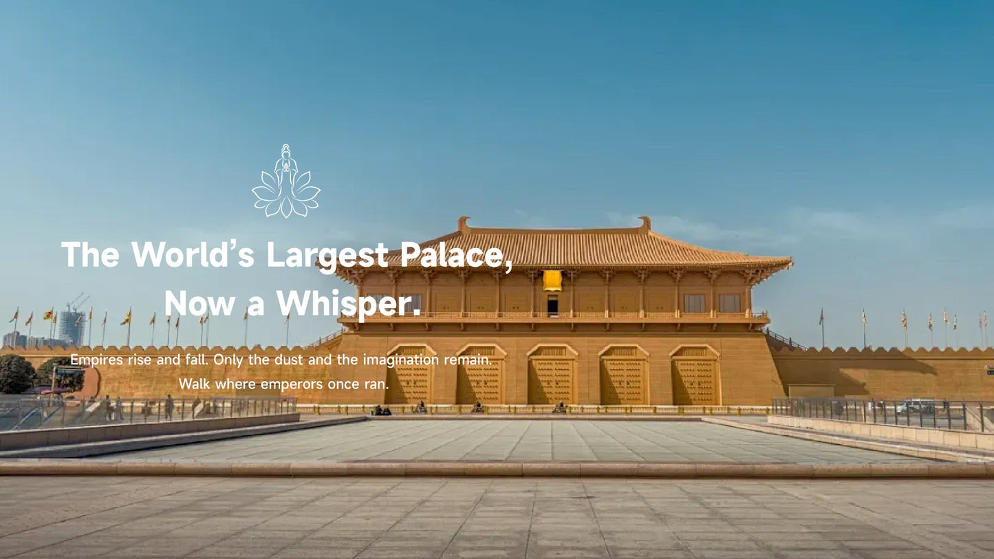 Xi'an Daming Palace ruins, ancient Tang Dynasty imperial landmark with Lotus & Jade Journeys