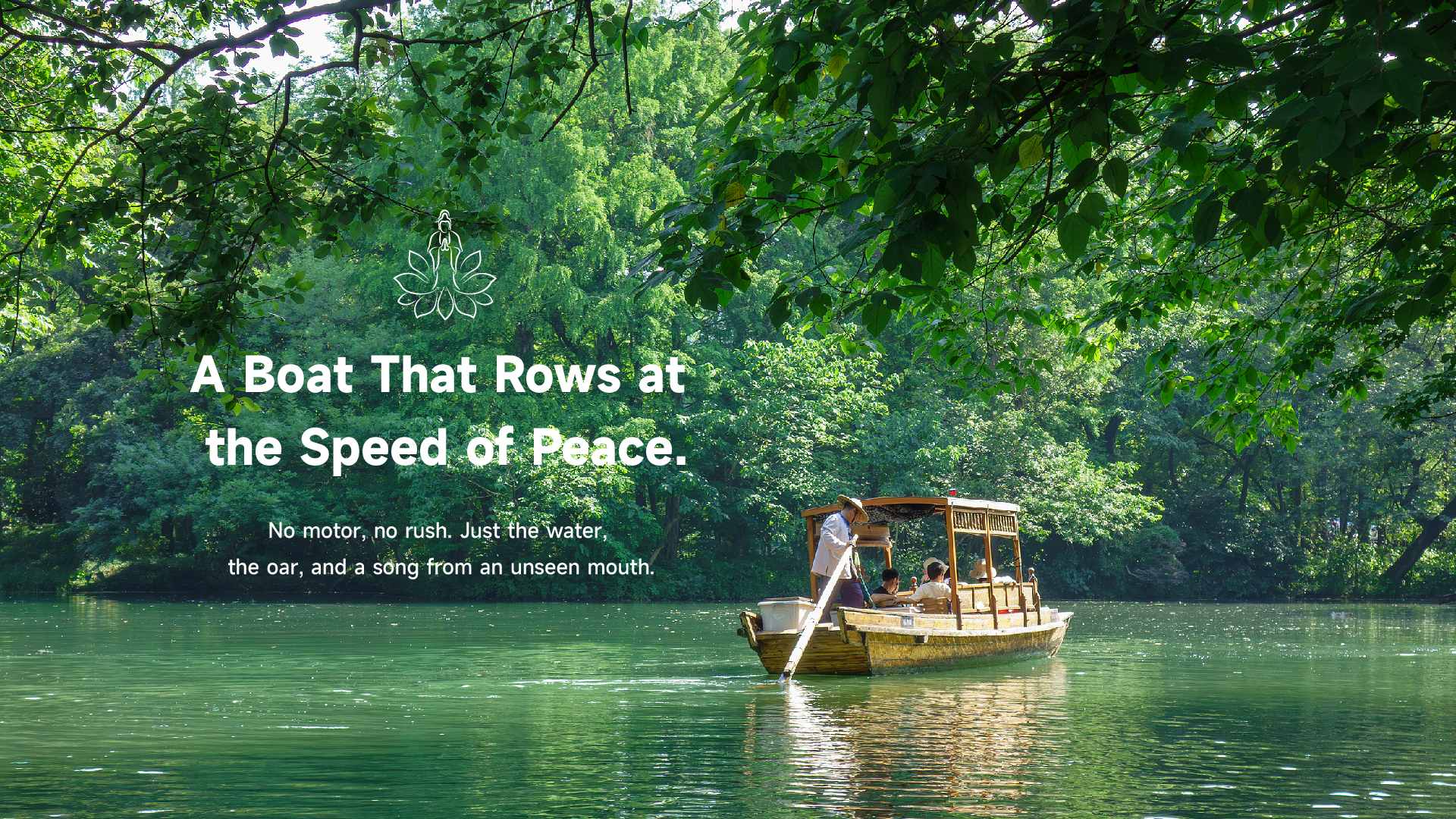 Jiangnan water town rowing boat, peaceful waterway tour with Lotus & Jade Journeys