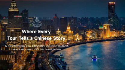alt="Private Huangpu River night cruise in Shanghai, luxury tour with Lotus & Jade Journeys"