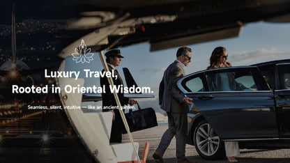 alt="Private luxury airport transfer service in Shanghai, curated by Lotus & Jade Journeys"