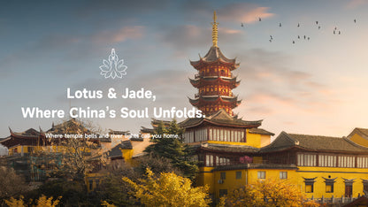 alt="Zen temple pagoda view in Shanghai, cultural tour with Lotus & Jade Journeys"
