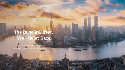 Shanghai Bund skyline at sunset, luxury Jiangnan cultural tour with Lotus & Jade Journeys