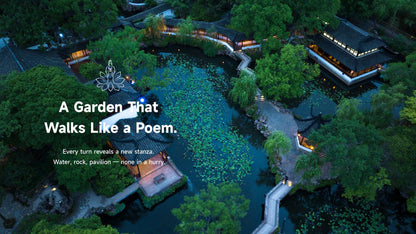 Suzhou classical garden at night, poetic Jiangnan architecture tour with Lotus & Jade Journeys