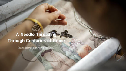 Suzhou silk embroidery workshop, traditional Chinese needle art experience with Lotus & Jade Journeys