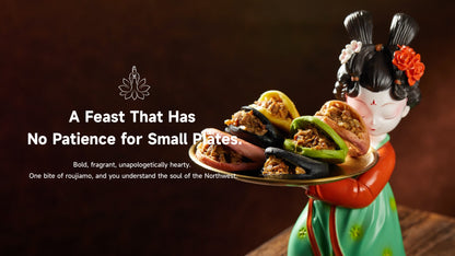 Xi'an roujiamo food experience, authentic Shaanxi cuisine with Lotus & Jade Journeys